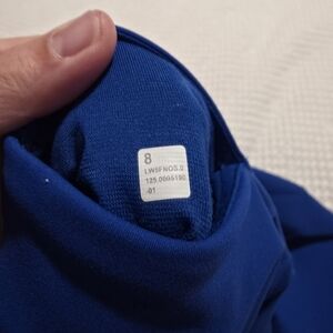 Lululemon Wunder Train HR Tight With Pockets 28" In Galactic Cobalt- Size 8